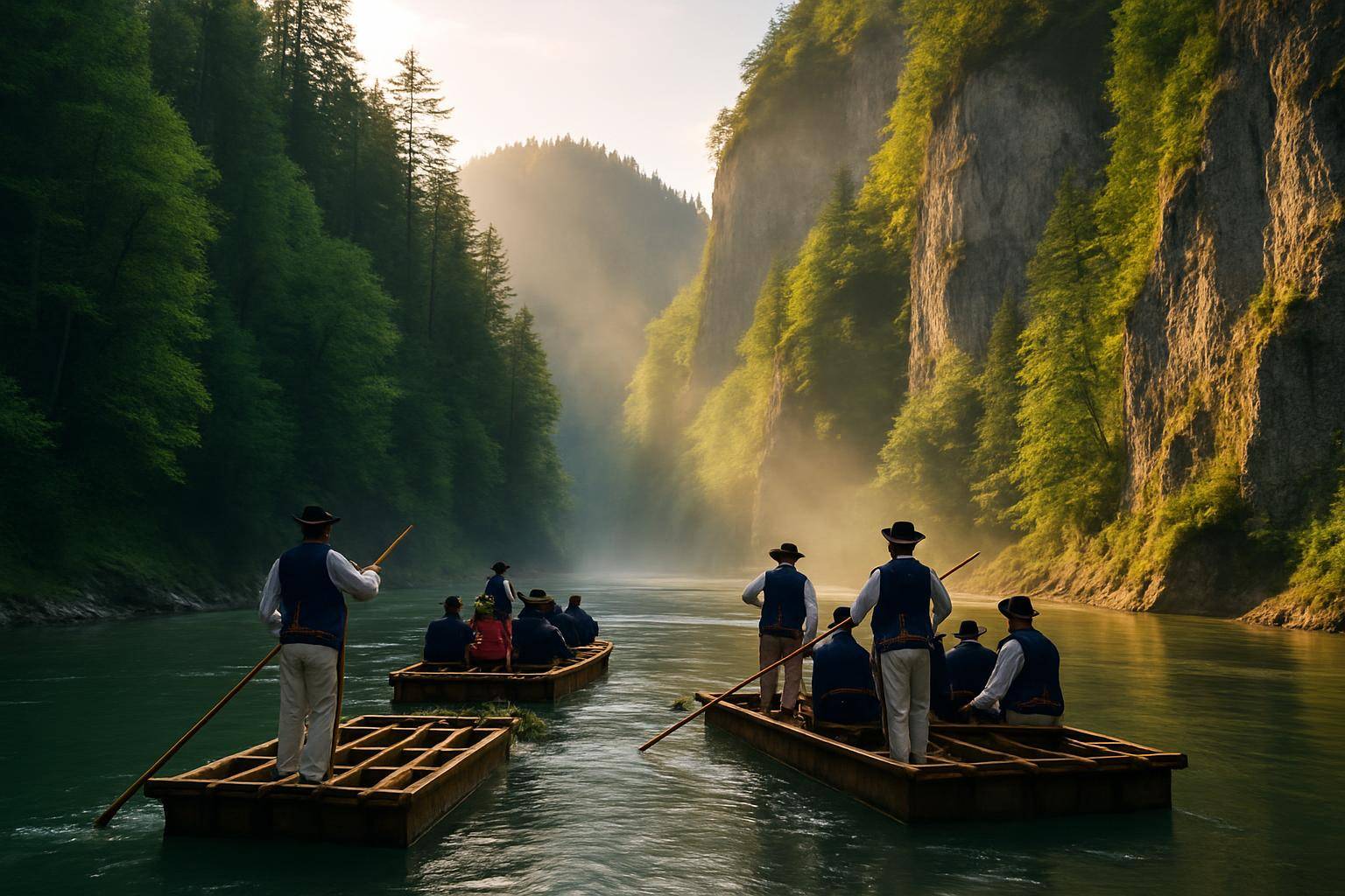 Rafting w Pieninach – na czym polega i dlaczego warto?